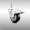 Service Caster 3 Inch 316SS Black Polyurethane Swivel 10mm Stem Caster Total Lock Brake SCC SCC-SS316TSTTL20S314-PPUB-BLK-M1015 - alternate 3